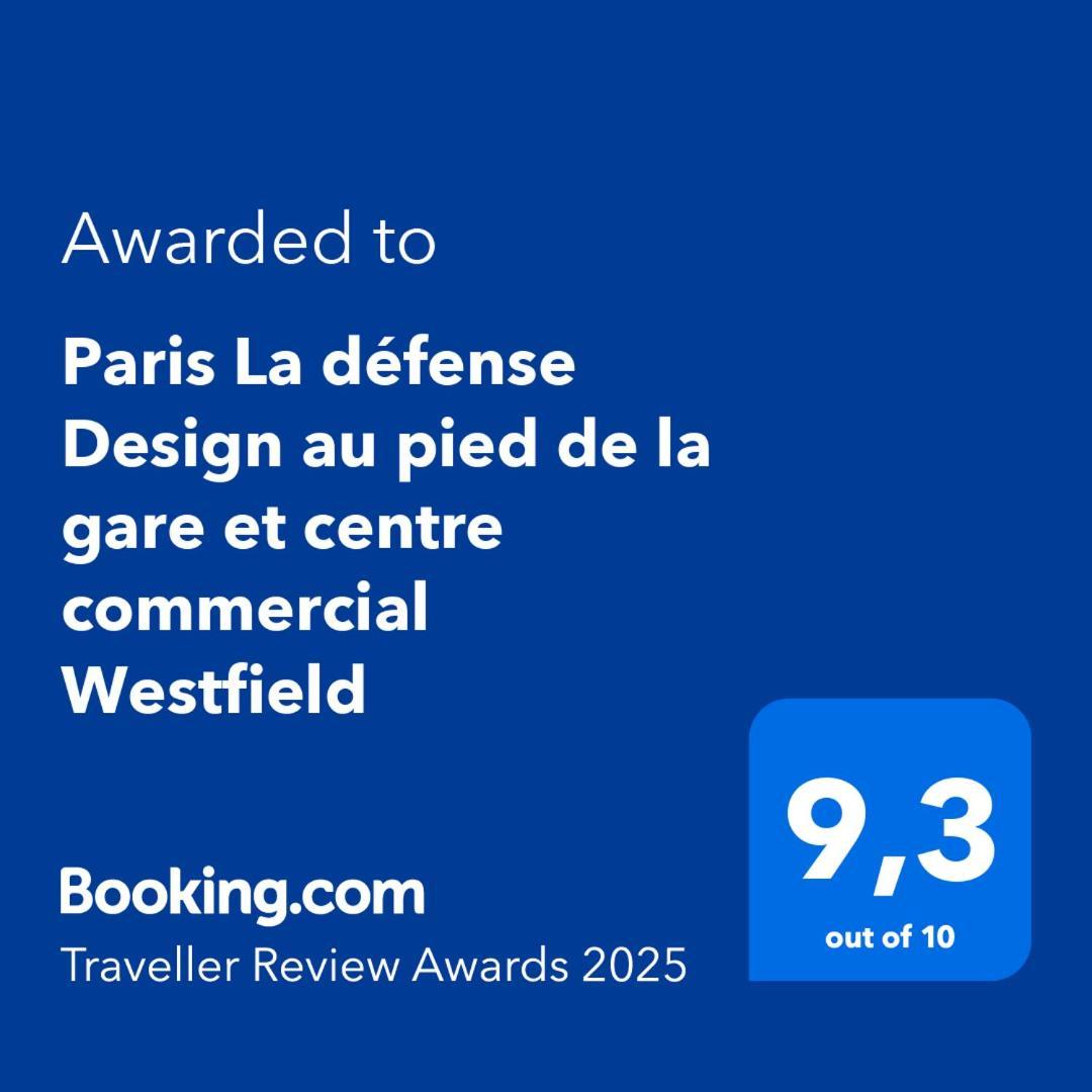 Paris La Defense Design Au Pied De La Gare Et Centre Commercial Westfield Puteaux Eksteriør billede